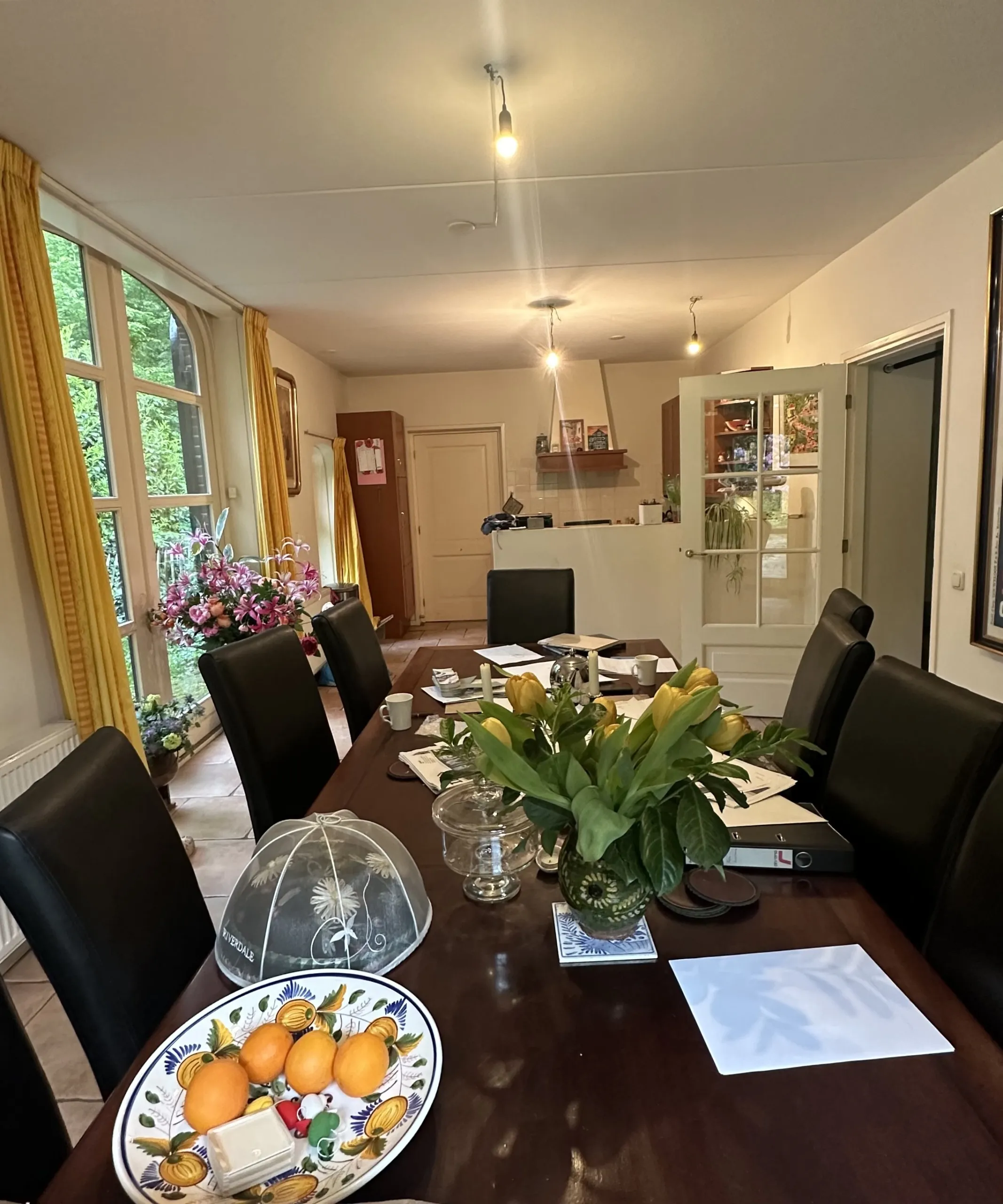 Authentieke woonboerderij met serre en groene woonkeuken — voor